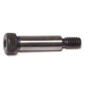 MIDWEST FASTENER Shoulder Screw, 18 (Coarse) Thr Sz, 7/16 in Thr Lg, Steel, 5 PK 71592